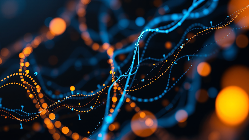 Abstract document data flow visualization
